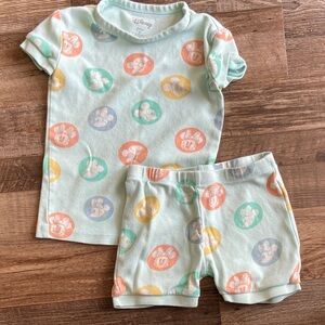 Monica + Andy X Disney Mickey Mouse short sleeve pajama set size 3T